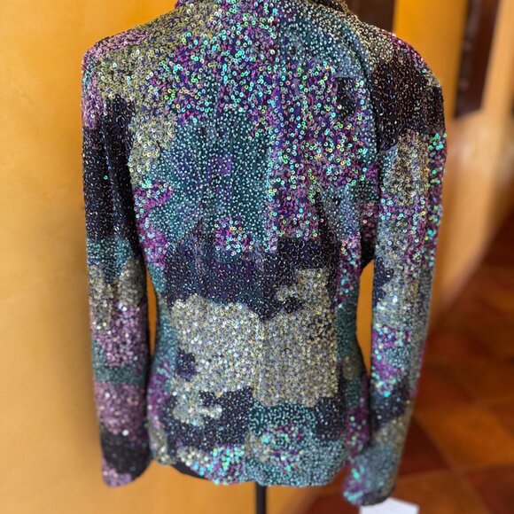 NWT! Coterie France Sequin Blazer Jacket – Size Small - Picture 5 of 10